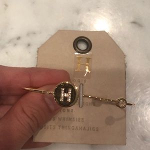 Brand new; Anthropologie “H” bracelet!